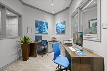 Office Setup at 46 Penn Apartment Homes, Kansas City, MO, 64111